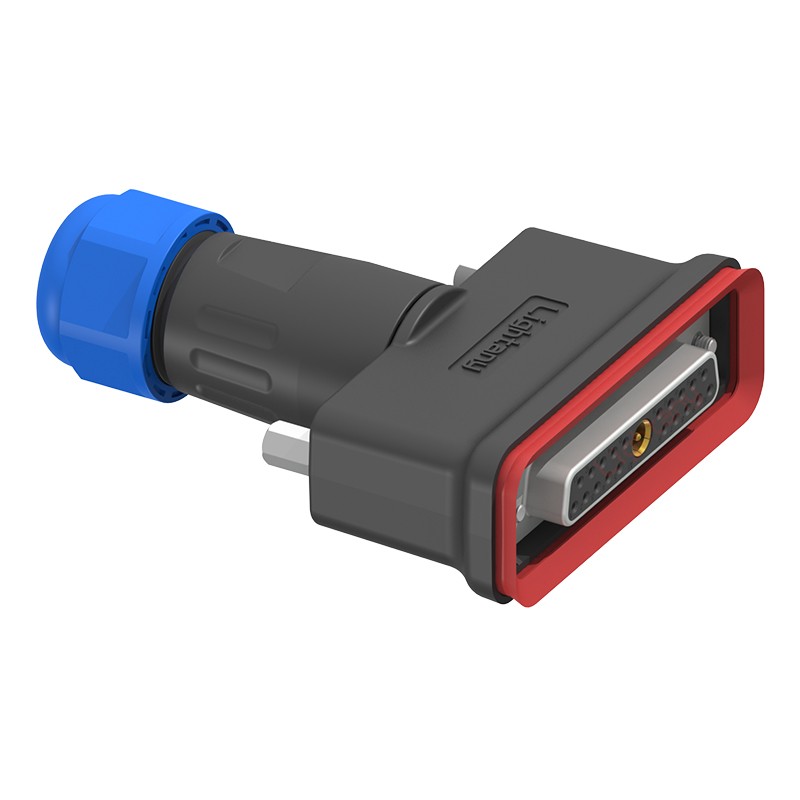 21W1母頭焊線+防水接頭/線徑5~11mm/射頻同軸75歐姆