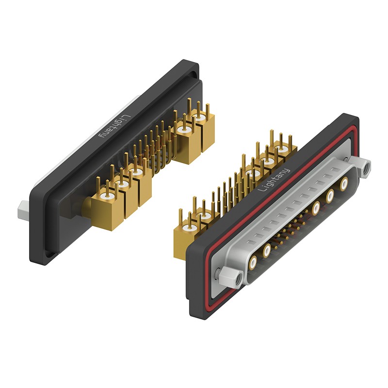 防水17W5公彎插板/鎖螺絲/射頻同軸50歐姆