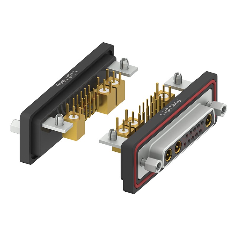 防水13W3母彎插板/鉚支架/鎖螺絲/射頻同軸50歐姆