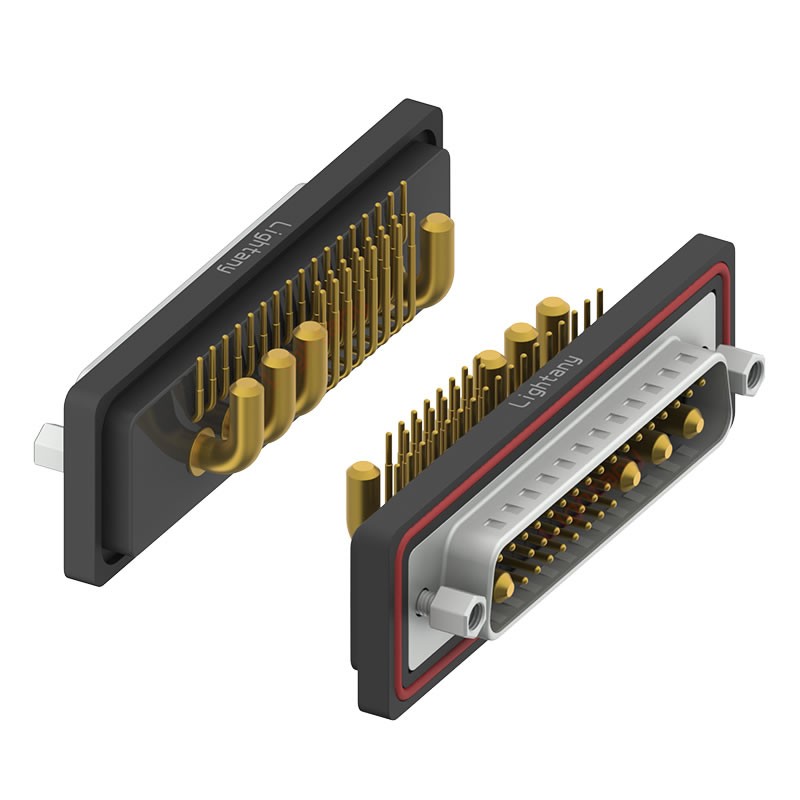 防水36W4公彎插板/鎖螺絲/大電流40A