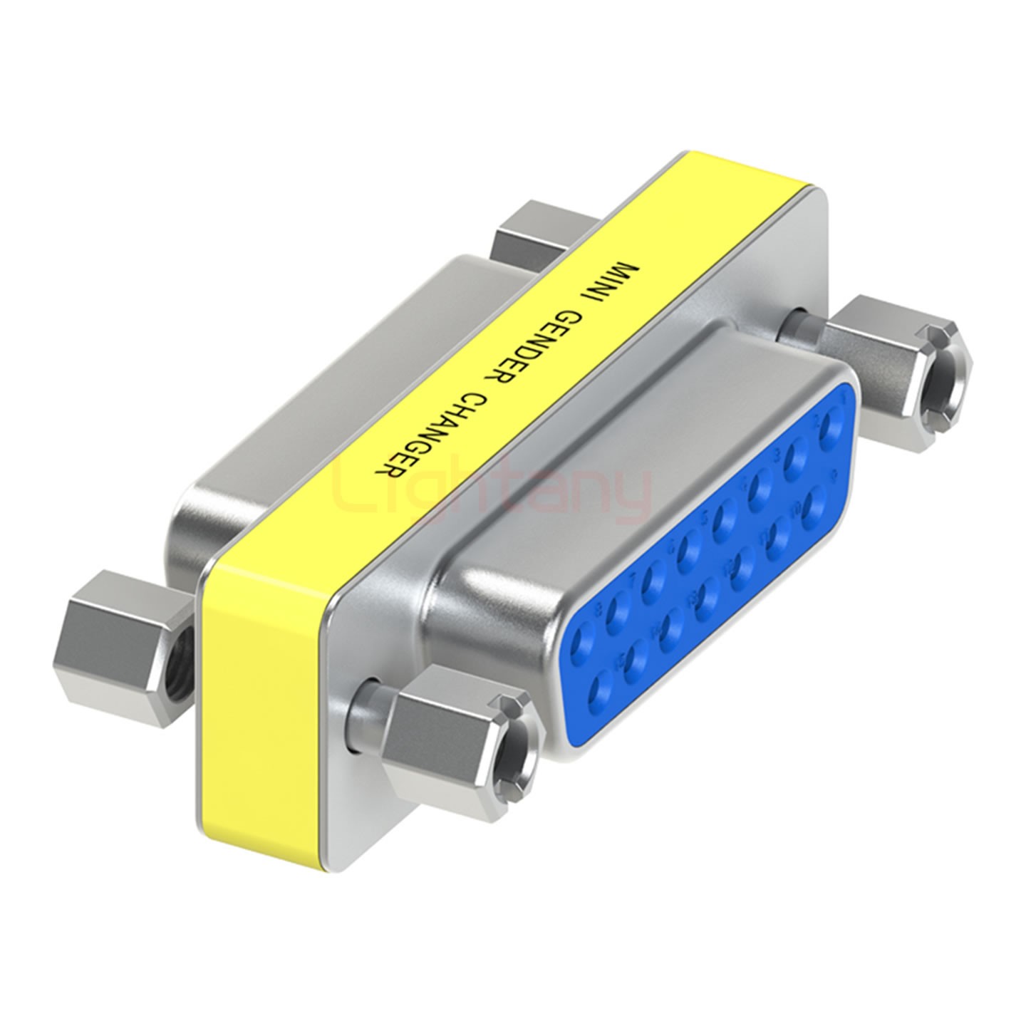 DB15母對母 轉(zhuǎn)接頭沖針