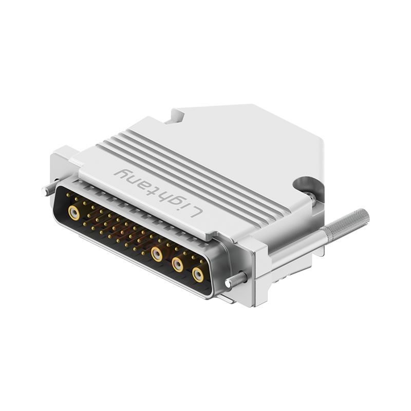 36W4公焊線式75歐姆+50P金屬外殼1331直出線12.5mm