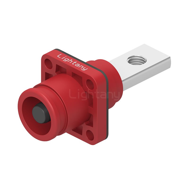 LTC08BS-M1RL銅排螺紋插座 120/150/200A 紅色