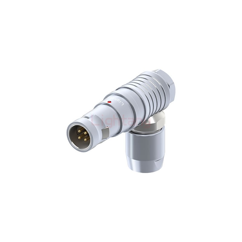 FHG.00.004.CLAD35推拉自鎖彎式插頭