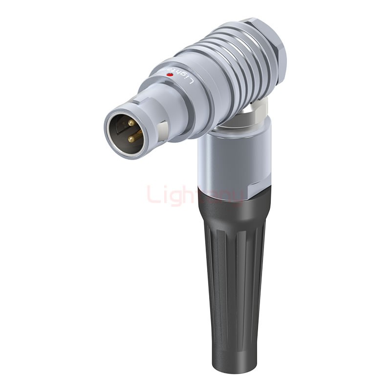 FHG.0B.002.CLAD42Z帶護(hù)套彎式插頭