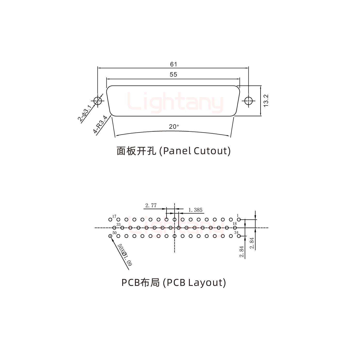 DP50 母 直插板 光孔 車針