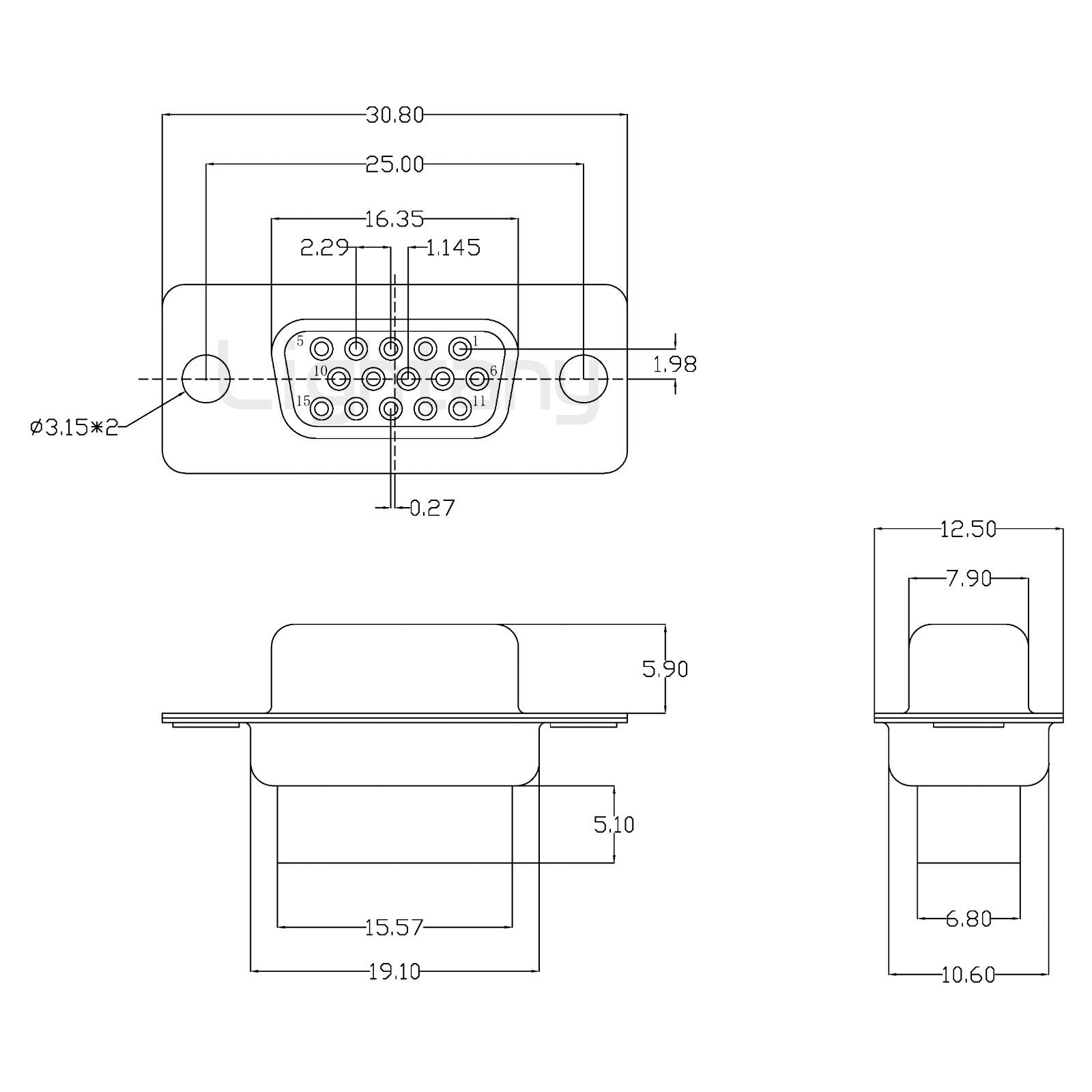 HDB26母冷壓車針