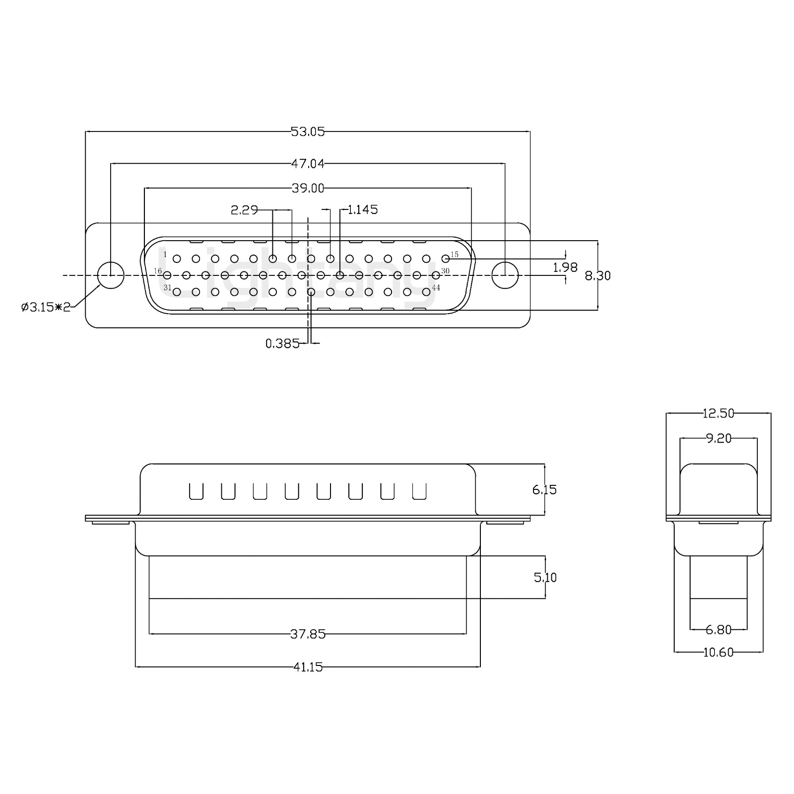 HDB44公冷壓車針