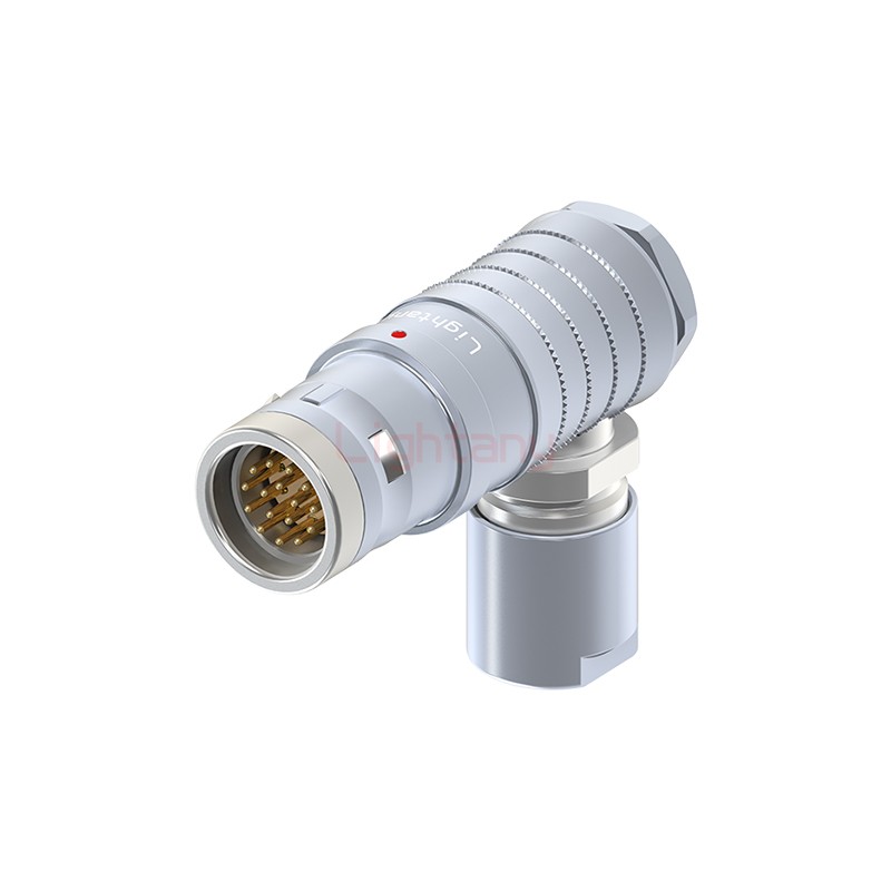 FHG.3K.016.CLAK11推拉自鎖彎式插頭