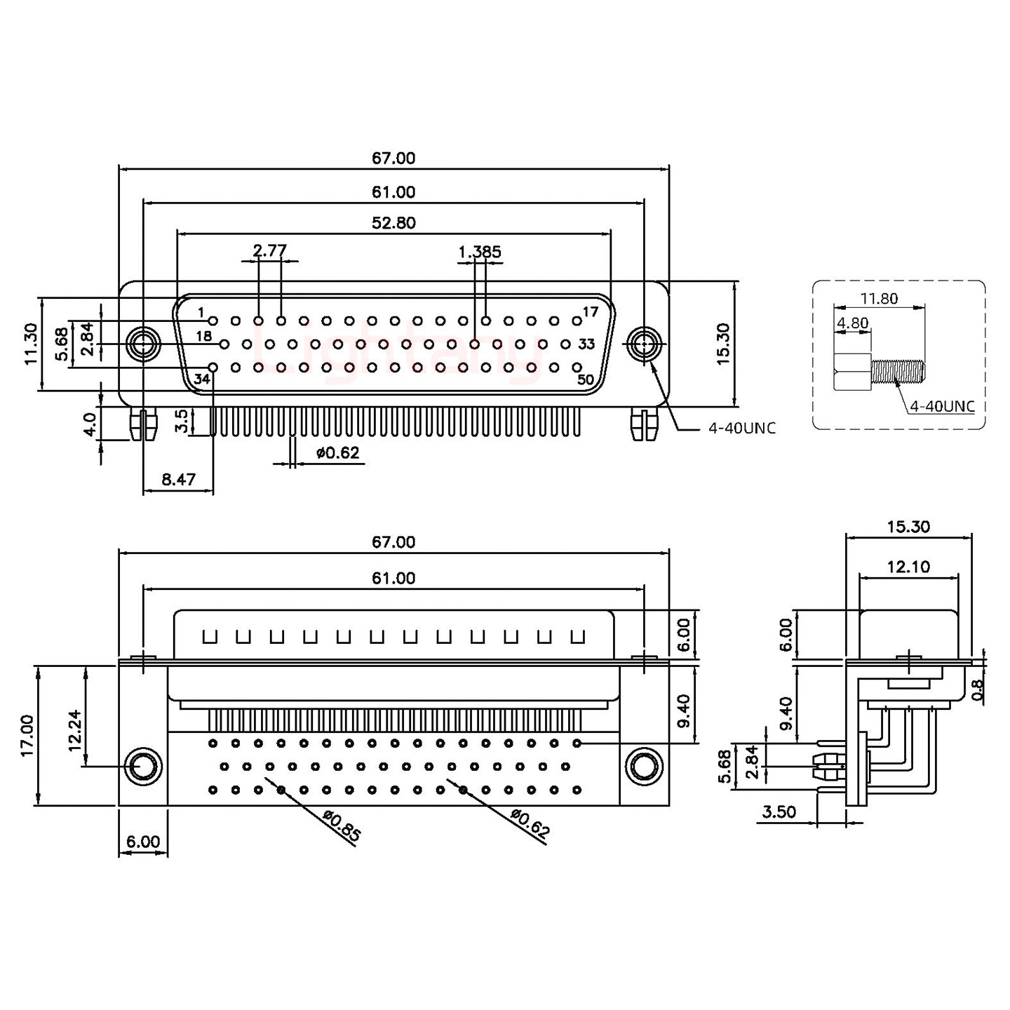 DR50 公 彎插板9.4金屬支架12.2 鎖螺絲 車針