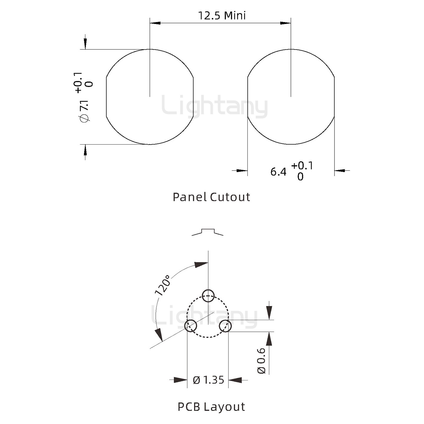ECG.00.003.CLN推拉自鎖雙螺母插座 直插板